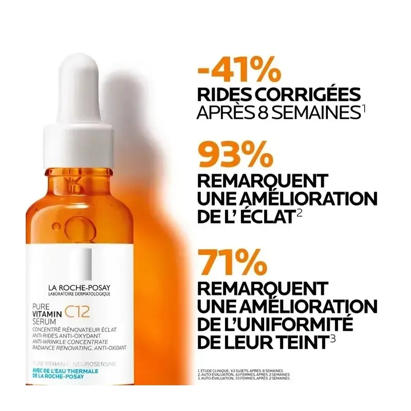 LA ROCHE POSAY Pure Vitamin C10 Sérum Renovateur Éclat 30 ml — photo 2