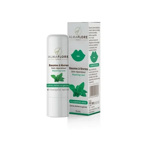 ALMAFLORE Baume à Lèvres Menthe 15 ml