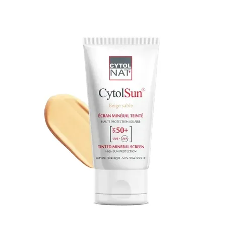 Cytol Cytolnat Cytolsun Écran SPF50+ Teinté Beige Sable