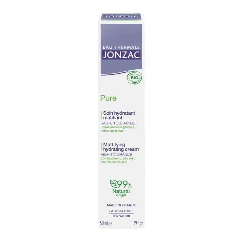 JONZAC Pure Soin Hydratant Matifiant 50 ml