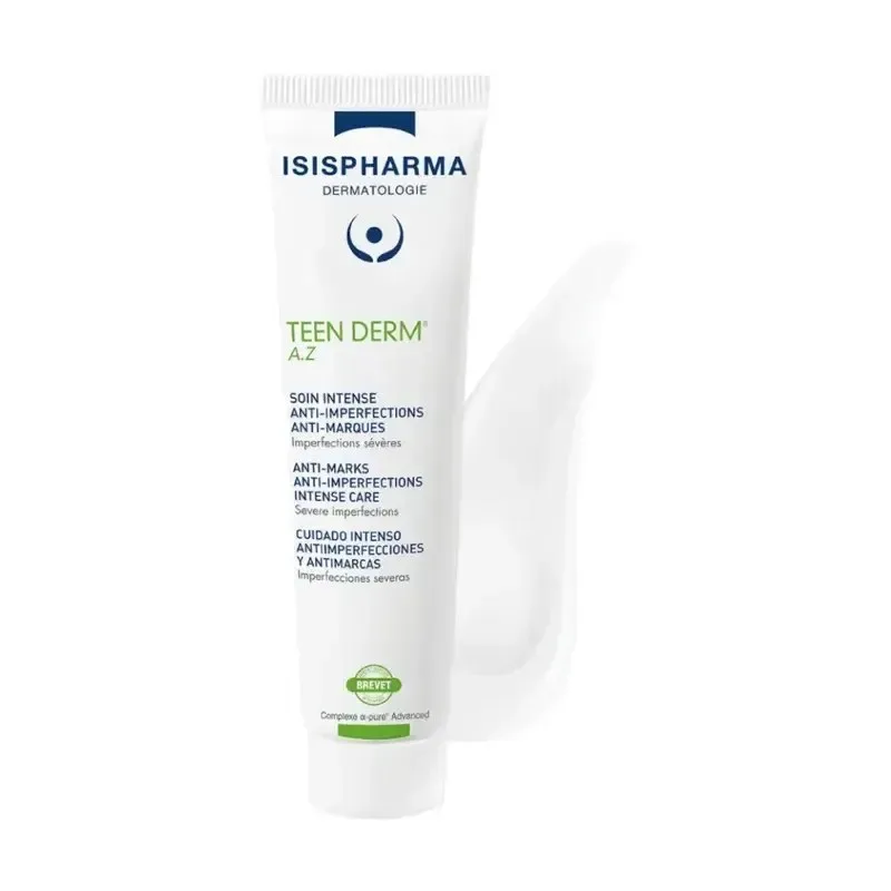 ISISPHARMA Teen Derm A-Z Soin Intense Peaux à Tendance Acneique 30 ml