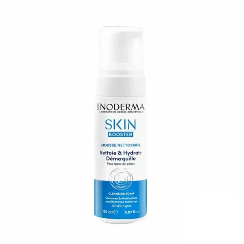 INODERMA Mousse Nettoyante Skin Booster 150 ml