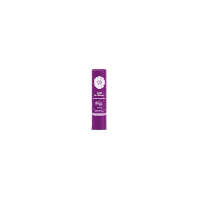 LAINO Soin des Lèvres Fragilisees Gout Cassis 4 g