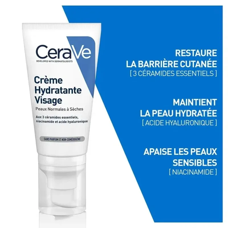CERAVE Crème Hydratante Visage Pns 52 ml — photo 2