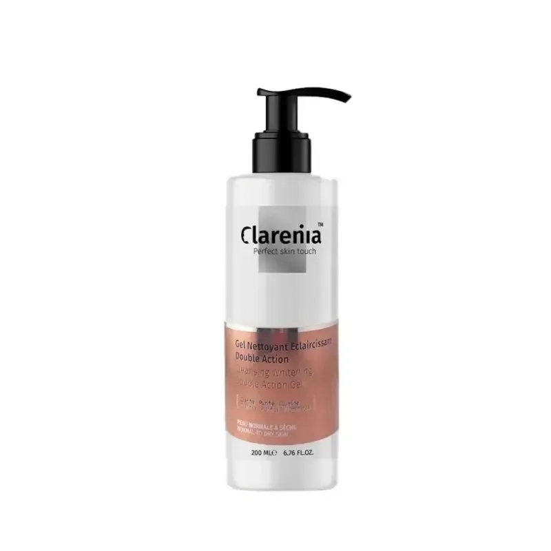CLARENIA Gel Nettoyant Éclaircissant Double Action Pns 200 ml