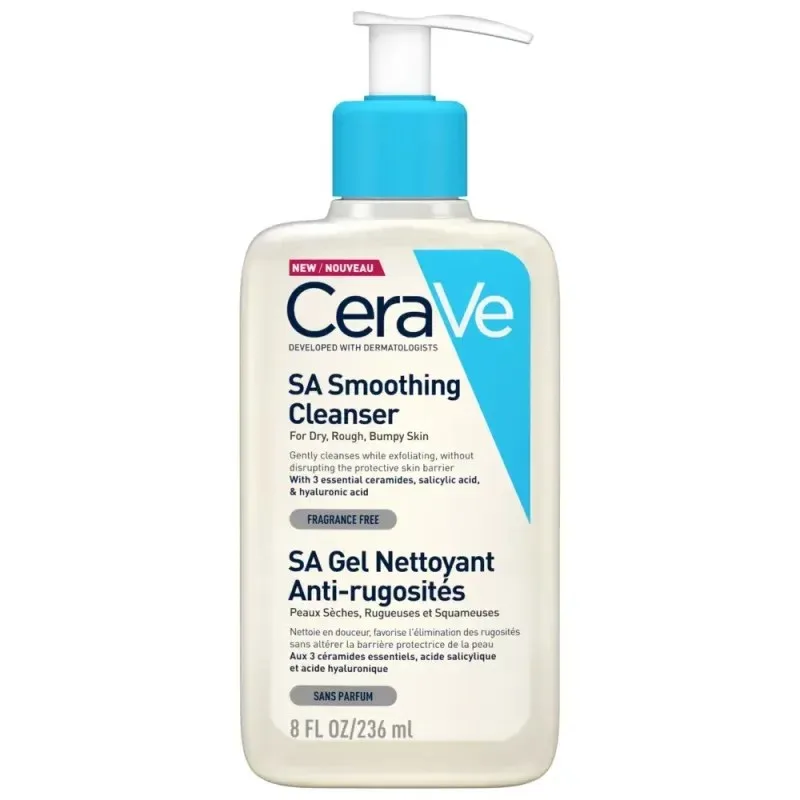 CERAVE Sa Gel Nettoyant Anti Rugosites 236 ml