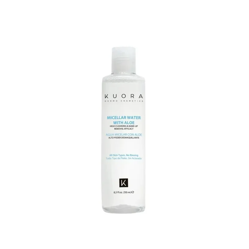 KUORA Eau Micellaire Nettoyante à l'aloe Vera 250 ml