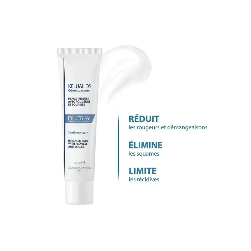 DUCRAY Kelual Ds Crème Apaisante Suqamoreductrice 40 ml — photo 2