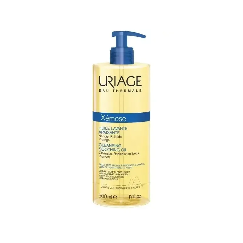 URIAGE Xemose Huile Lavante Apaisante 500 ml