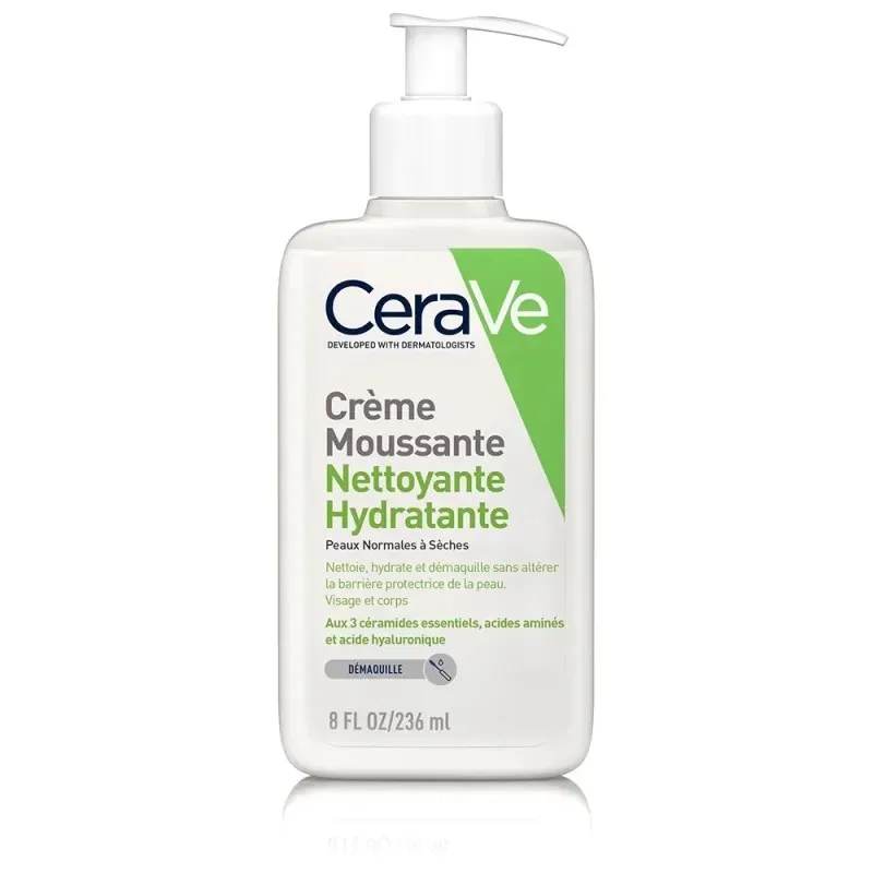 CERAVE Crème Moussante Nettoyante Hydratante 236 ml