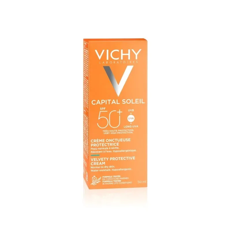 VICHY Capital Soleil Crème Onctueuse Protectrice SPF50+ 50 ml — photo 2