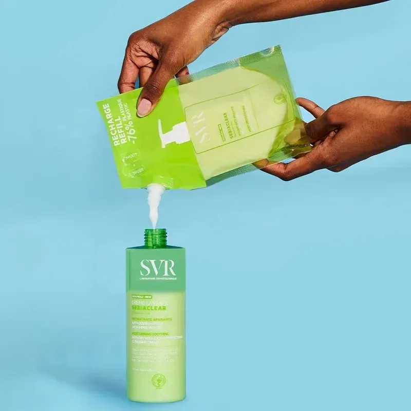 SVR Sebiaclear Crème Lavante Recharge 400 ml — photo 2