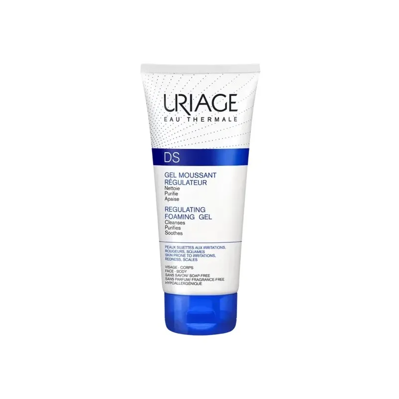 URIAGE Ds Gel Nettoyant Moussant Regulateur 150 ml