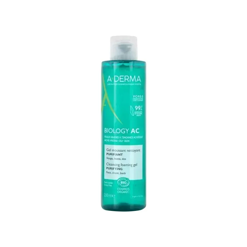 A-DERMA Biology Ac Gel Moussant Purifiant 200 ml