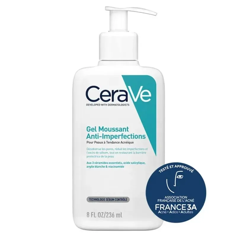CERAVE Gel Moussant Anti Imperfections 236 ml