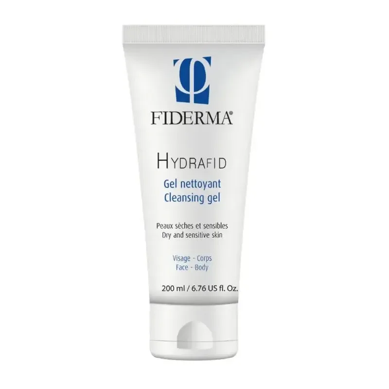 FIDERMA Hydrafid Gel Nettoyant Peaux Sèches et Sensibles 200 ml