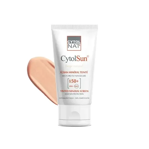 CYTOLNAT Cytolsun Écran SPF50+ Teinté Beige Naturel 50 ml
