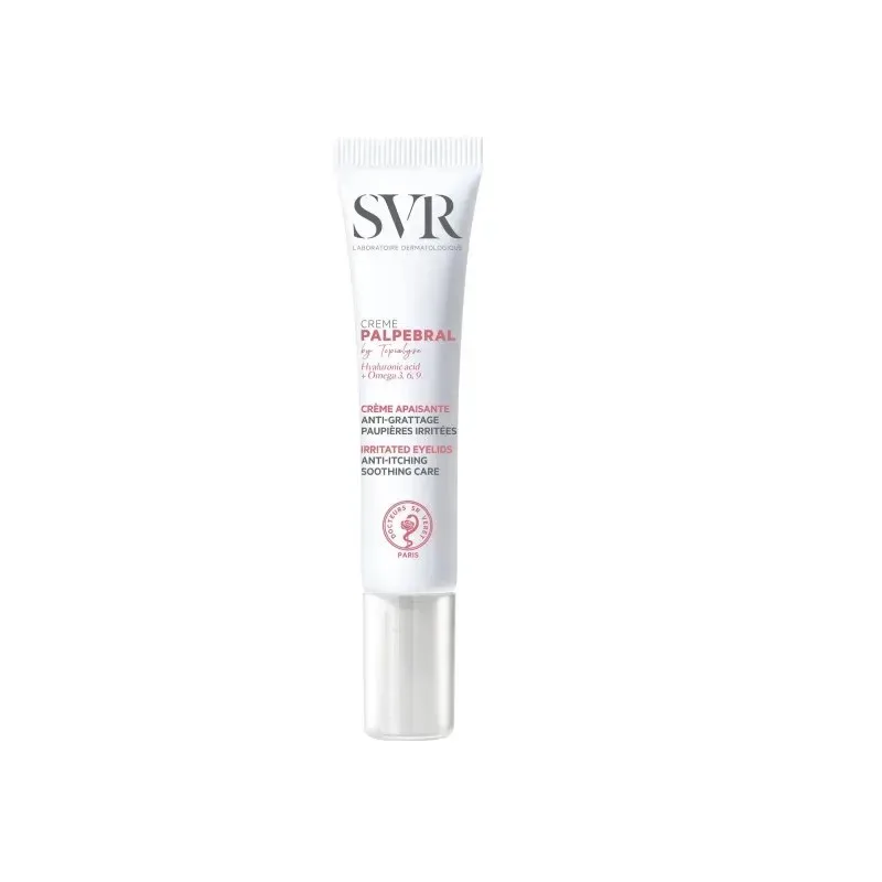 SVR Topialyse Palpebral Crème Paupieres Irrites 15 ml