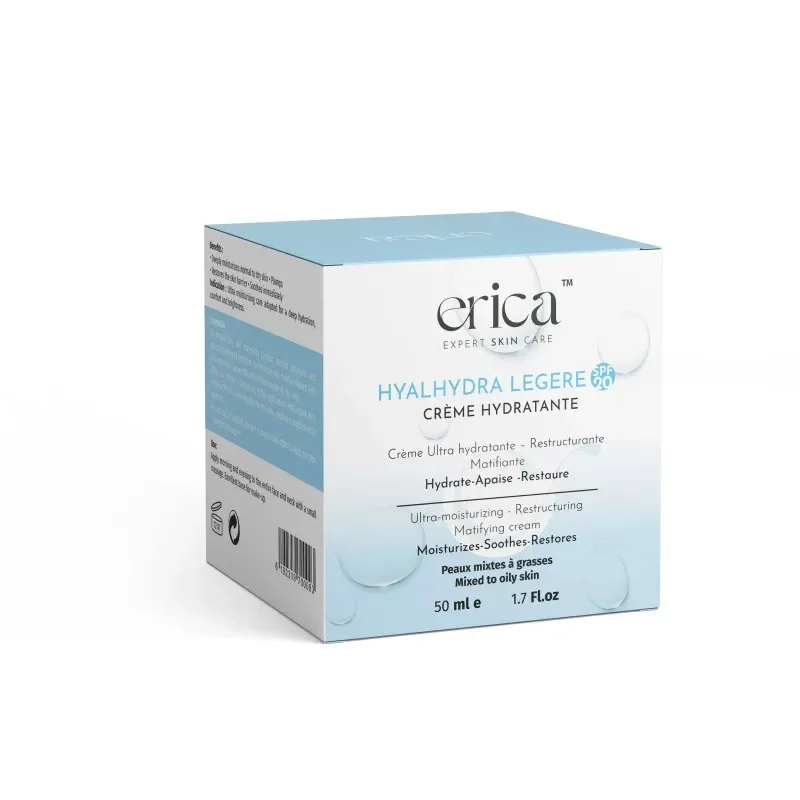 ERICA Crème Hydratante Légère 50 ml