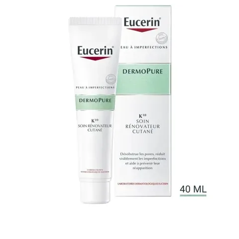 EUCERIN Dermopure K10 Soin Renovateur Cutane Peaux à Imperfections 40 ml