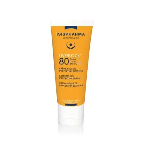 ISISPHARMA Uveblock Écran SPF 80 Teinté 40 ml