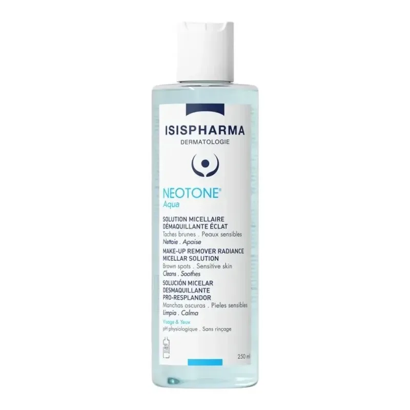 ISISPHARMA Neotone Aqua Solution Micellaire Démaquillante Éclat 250 ml