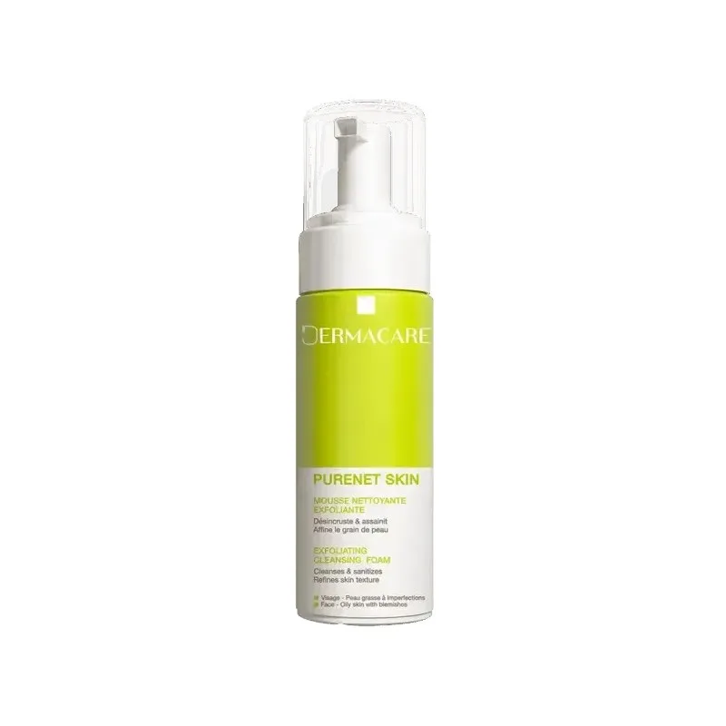 DERMACARE Purenet Skin Mousse Nettoyante Exfoliante 150 ml