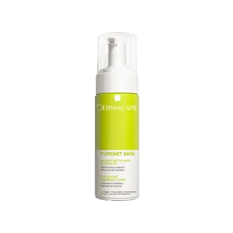DERMACARE Purenet Skin Mousse Nettoyante Exfoliante 150 ml