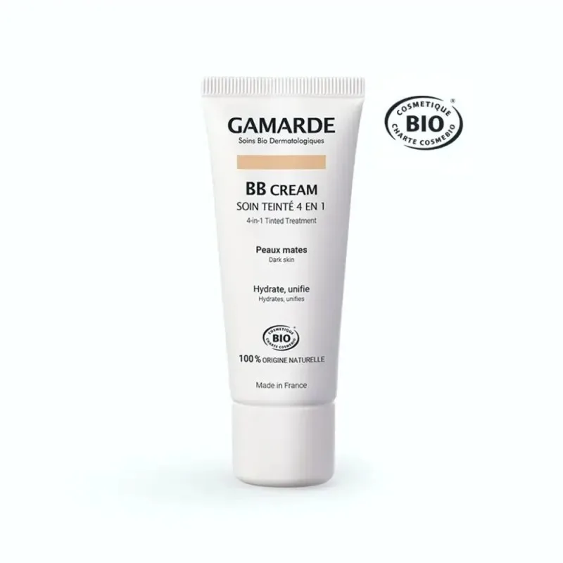 GAMARDE Bb Crème Soin Teinté 4en1 Peaux Mates Délicates 40 ml