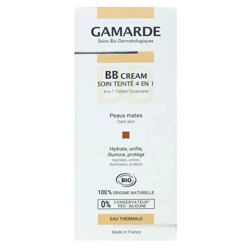 GAMARDE Bb Crème Soin Teinté 4en1 Peaux Mates Délicates 40 ml — photo 2
