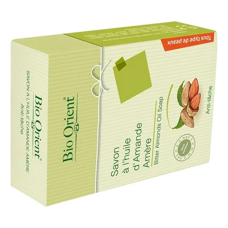BIO ORIENT Savon Anti Taches à l'huile d'amande Amere