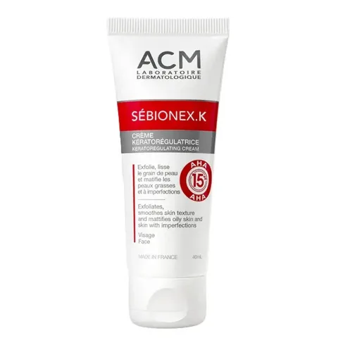 ACM Sebionex K Crème Keratoregulatrice 40 ml