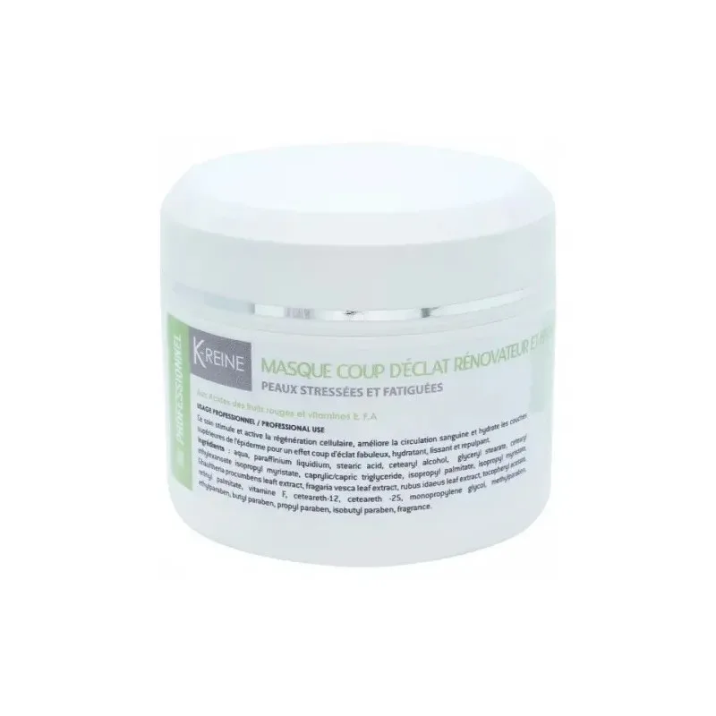 K-REINE Masque Coup D’eclat Renovateur et Hydratant 150 ml