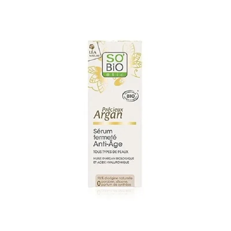 So Bio Sérum Fermeté Argan Precieux Anti Age 30 ml