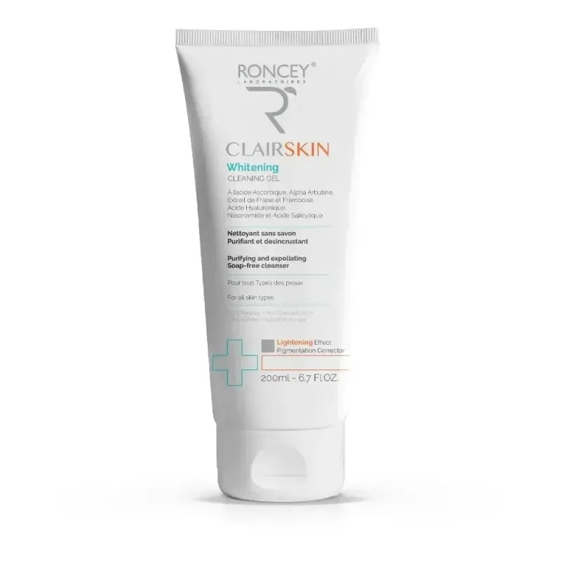 Roncey Clairskin Gel Nettoyant Éclaircissant Anti Taches 200 ml