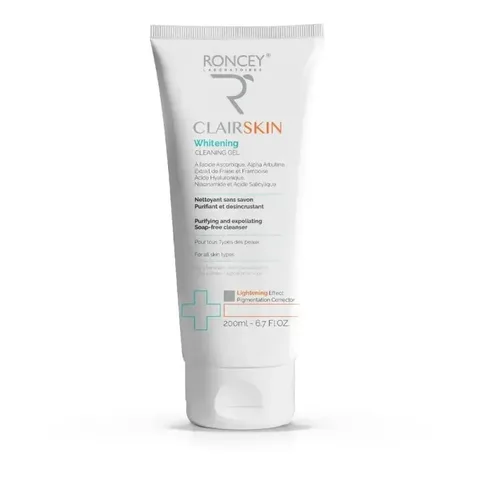 Roncey Clairskin Gel Nettoyant Éclaircissant Anti Taches 200 ml