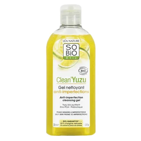 So Bio Clean Yuzu Gel Nettoyant Anti Imperfections 200 ml