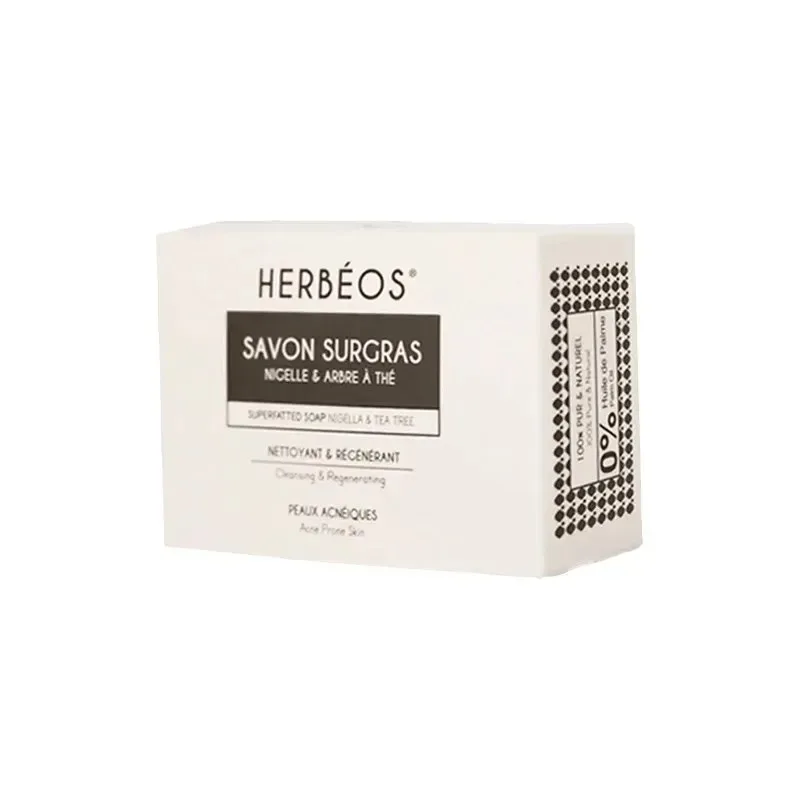 HERBEOS Savon Surgas Nettoyant Régénérant 100 g
