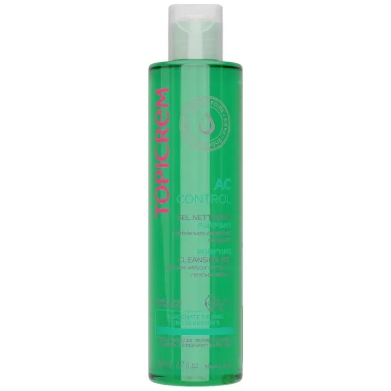 TOPICREM Ac Control Gel Nettoyant Purifiant 200 ml