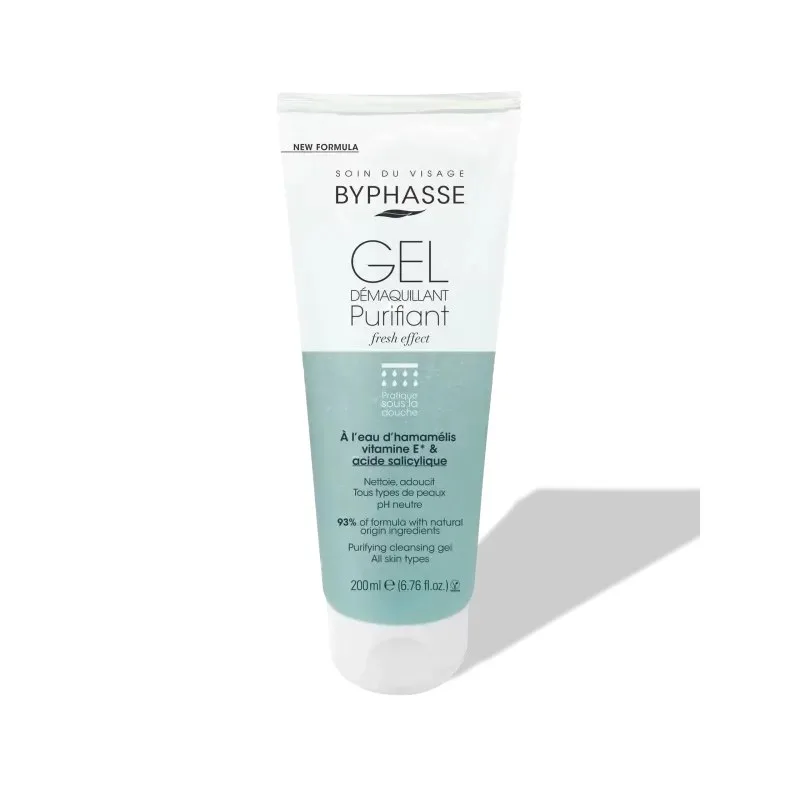 BYPHASSE Gel Démaquillant Purifiant Fresh Effect 200 ml