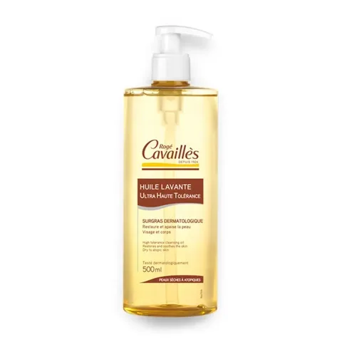 ROGE CAVAILLES Huile Lavante Dermato Peaux à Tendance Atopique 500 ml