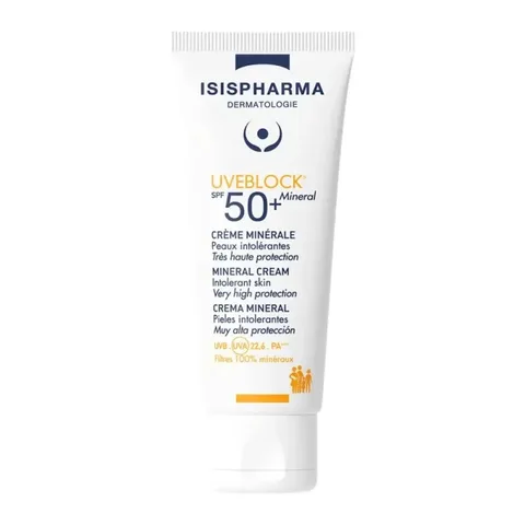 ISISPHARMA Uveblock Crème Minérale Teintée SPF50+ 40 ml