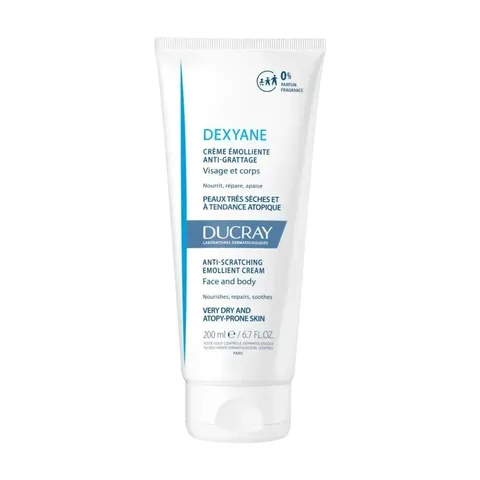 DUCRAY Dexyane Crème Emolliente Anti Grattage Peaux Très Sèches à Tendance Atopique 200 ml