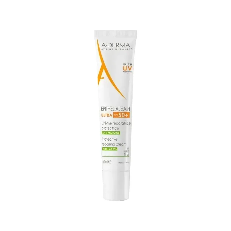 A-DERMA Epitheliale Ah Ultra SPF50+ Crème Réparatrice Protectrice 40 ml