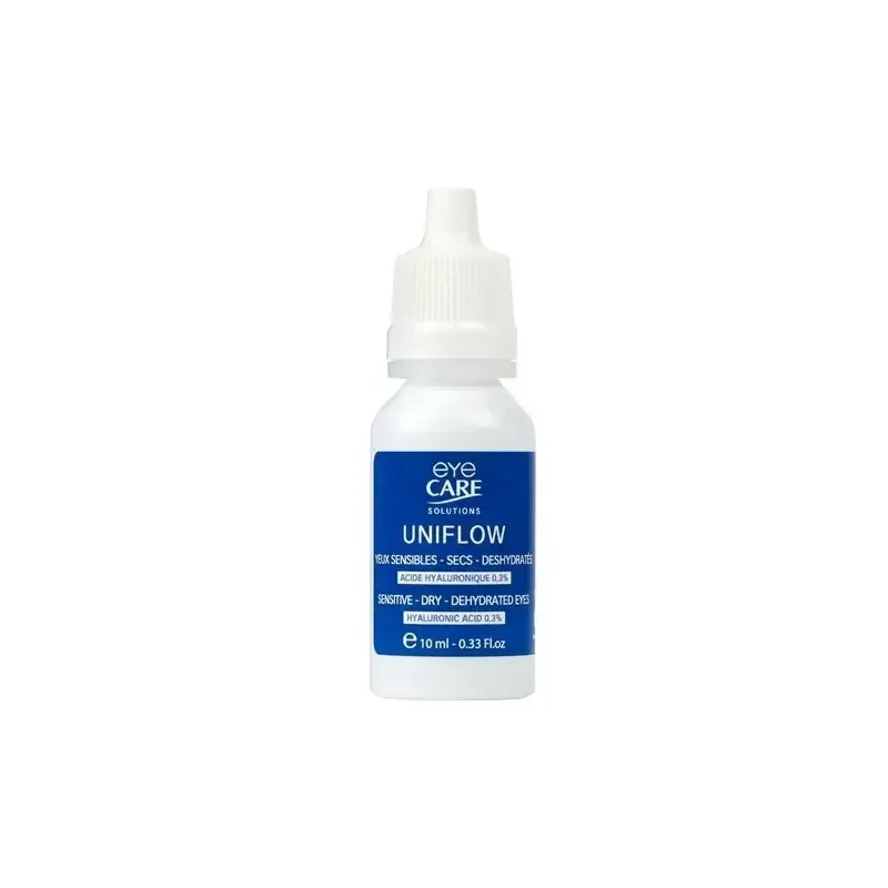 EYE CARE Uniflow Gouttes Oculaires d'hydratation 10 ml