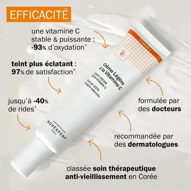 NOVEXPERT Crème Légère à la Vitamine C 40 ml — photo 2