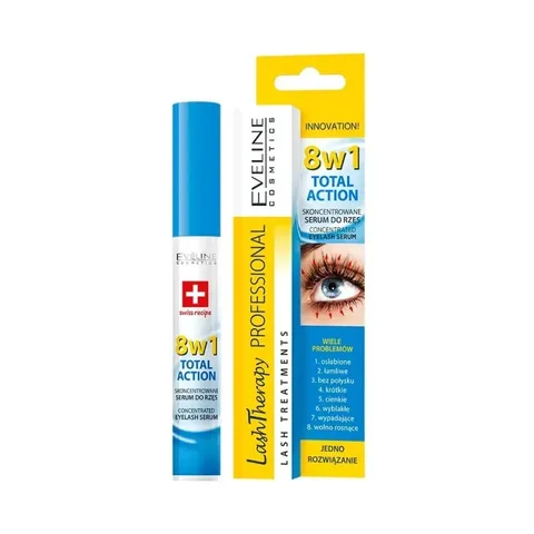Eveline Cosmetics Eyelash Therapy Sérum 8in1 Total Action 10 ml