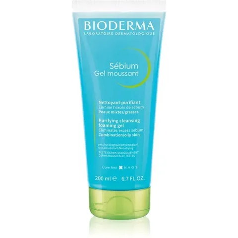 BIODERMA Sebium Gel Moussant Purifiant Tube 200 ml
