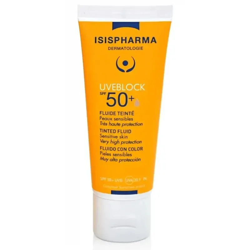 ISISPHARMA Uveblock 50+ Fluide Teinté 40 ml