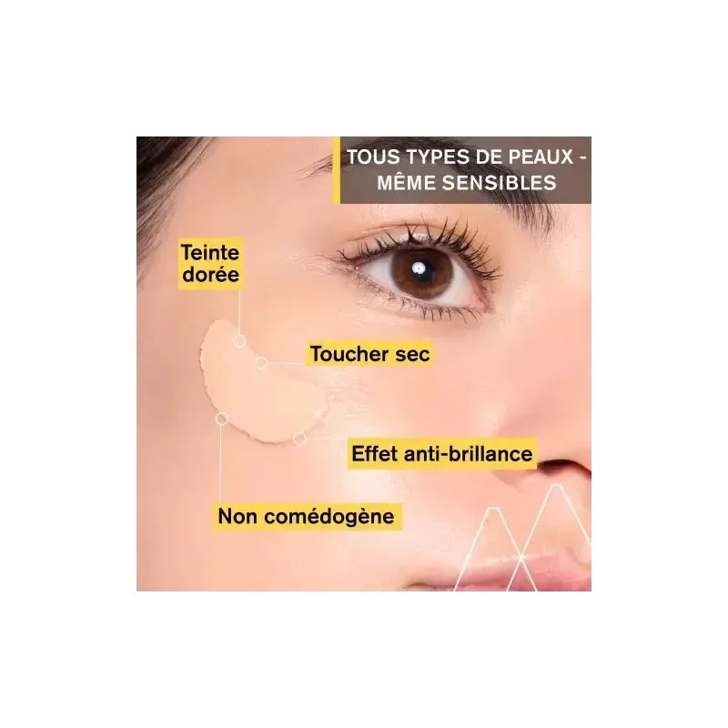 URIAGE Bariesun Crème Solaire Teintée Doree SPF50+ 50 ml — photo 2